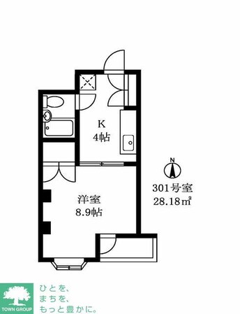 自由ヶ丘富貴の物件間取画像